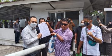 Garki Laporkan Walikota Dan Dinas PUPR Palembang ke BPK RI