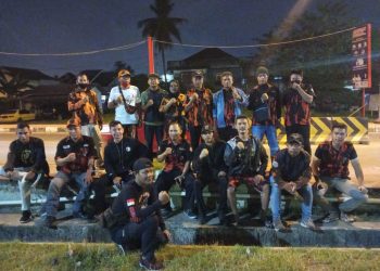 Polsek SU ll Palembang Bersama PAC PP Patroli Antisipasi Tawuran