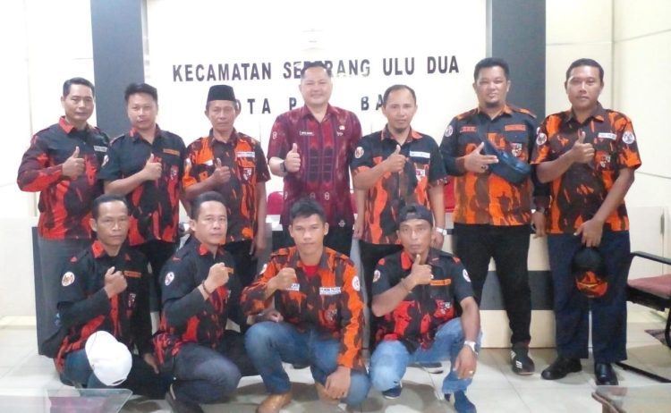 Pemuda Pancasila SU II Palembang Ucapkan Selamat Atas Pelantikan Sekcam SU II Palembang Menjadi Camat