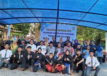 Ketum Koni Kota Palembang Melantik Koni Kecamatan Gandus