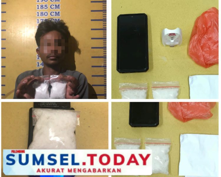 Ditresnarkoba Polda Sumsel Mengungkap Peredaran Gelap Narkotika Jenis Shabu di Daerah Pesisir Muara Sungai Musi Sumsel