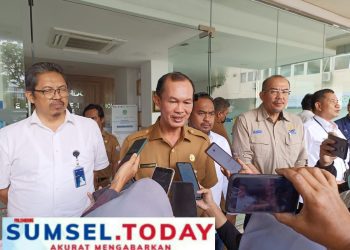 Walikota Palembang Hadiri PDAM Tirta Musi Yang Berada di Boom Baru