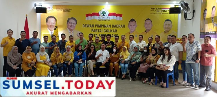 Puluhan Bakal Calon Anggota DPRD Dari Partai Golkar Kota Palembang Siap Kontestasi Pileg Secara Terbuka