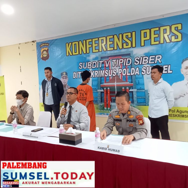Pria Asal Jakarta Ditangkap Subdit Siber Polda Sumsel Sebar Vidio Bugil Mantan Kekasihnya Mahasiswi PTS Palembang