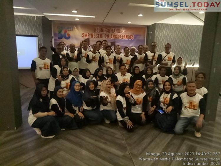Reuni 36 Tahun SMP Negri 16 Angkatan 84 Serta Merajut Asa Berbagi Cerita,Dalam Silahturahmi