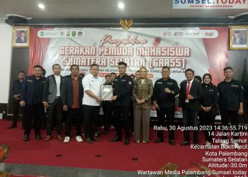 Pelantikan Pengukuhan Pengurusan Organisasi Gerakan Pemuda Sumatera Selatan