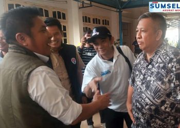 Anton Nurdin Bersama Gubernur Sumsel Silaturahmi di Rumah Dinas Bupati Lahat