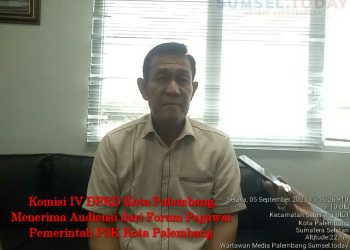 Komisi IV DPRD Kota Palembang, Menerima Audiensi dari Forum Pegawai Pemerintah P3K Kota Palembang 