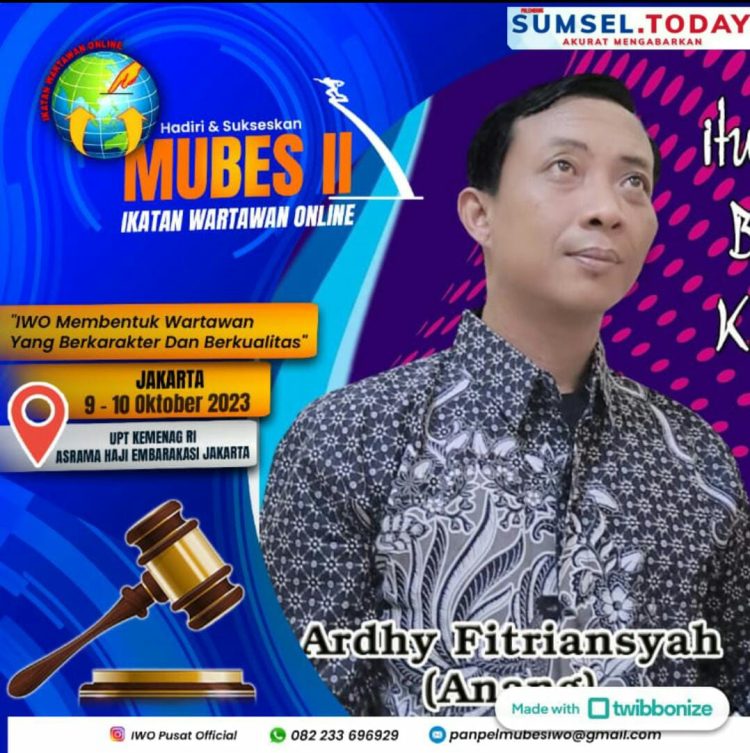 PW IWO Sumsel dinahkodai ANANG Tancap Gas Sejumlah Program di Sumsel