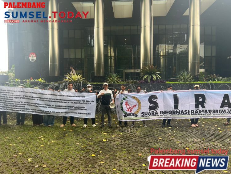 SIRA Desak KPK Periksa Pejabat PUPR Muara Enim Terkait Dugaan Pengaturan Tender